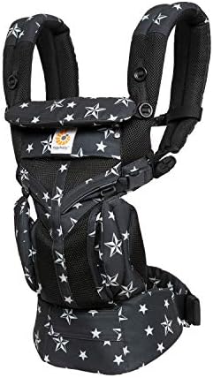 Ergobaby Baby Carrier, 4-Position Omni 360 Cool Air Mesh for Newborn to Toddler (0-3 yrs), Ergonomic Child Carrier & Backpack, Midnight Blue