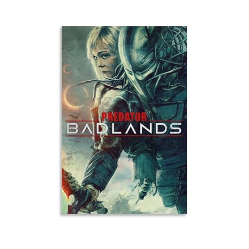 GENERIC 映画ポスター プレデター：バッドランド キャンバスアートポスターとウォールアート画像プリント モダンファミリーベッドルーム装飾 フレームなしスタイル 08x12インチ(20x30cm)のサムネイル