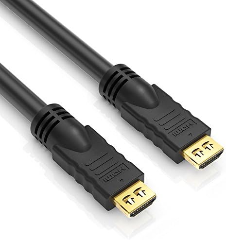 Purelink Pureinstall PI1000 Series High-Speed HDMI Cable - Secure Lock System - Full 1080p, 4K Ready - Full Gaming Support (Xbox ONE, PS4)(6.50ft / 2.0m)