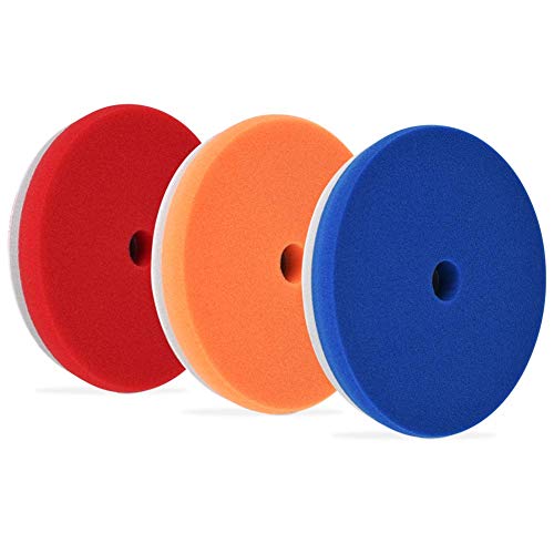 Liquid X Complete Cutting & Polishing 6.5" Foam Pad Set - HDO Dual Density (3 Pack)