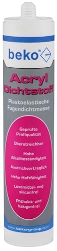 BEKO Acryl Dichtstoff weiß 230300 !!! 310ml Kartusche