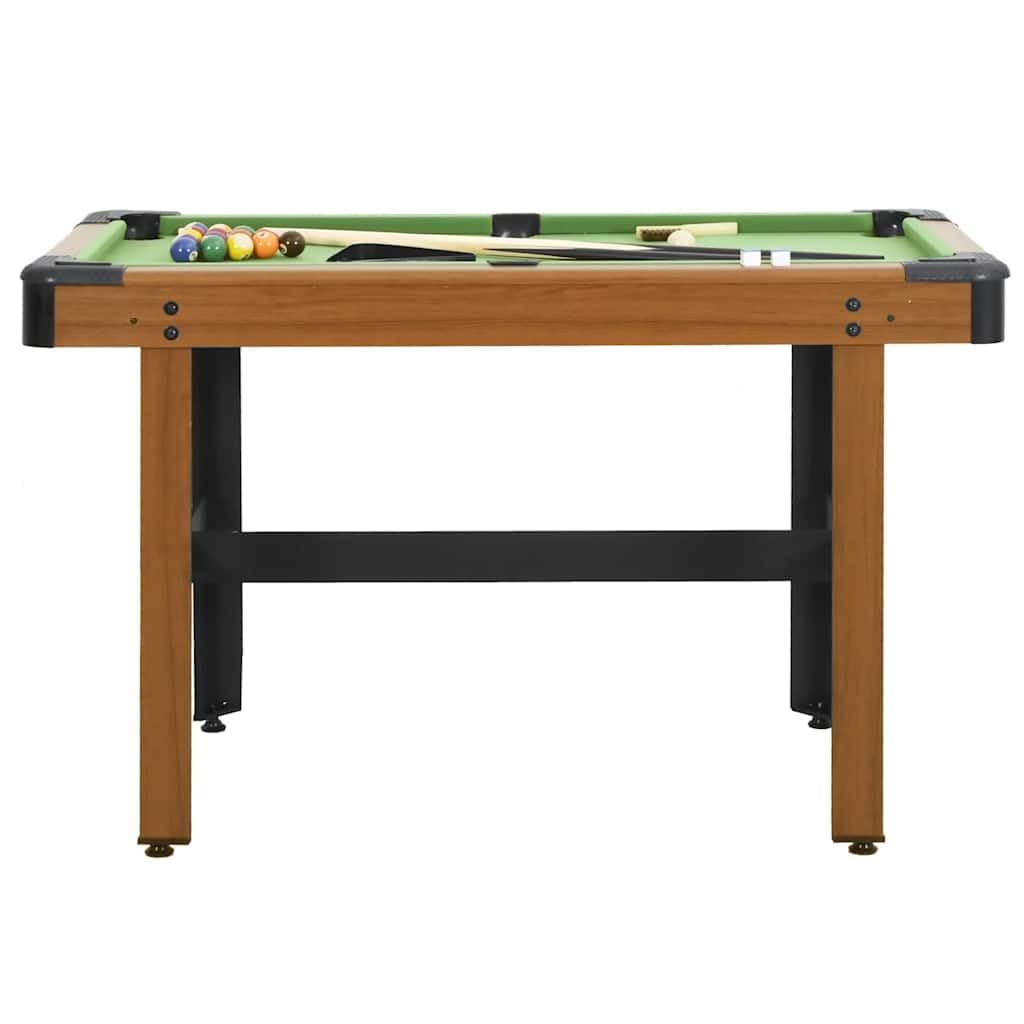 Mini mesa de billar 92 x 52 x 19 cm para la mesa, mesa de juegos compacta para el hogar, juego con bolas de billar tacos y tiza