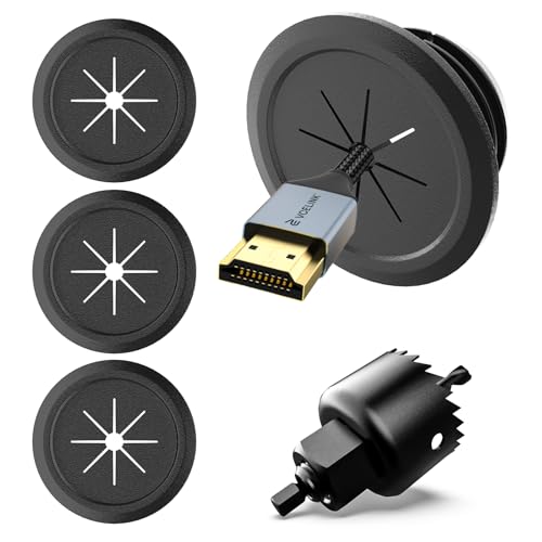 VCELINK TV Cord Hider for Wall Mounted TV — 4-Pack 2.36