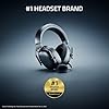 Razer BlackShark V3 X HyperSpeed Wireless Gaming Headset for PC: 50mm Drivers - Cardioid Mic - 2.4 GHz, Bluetooth, USB - Works with Mac, PS5, Nintendo Switch, Smartphone - 70 Hr Battery - Black