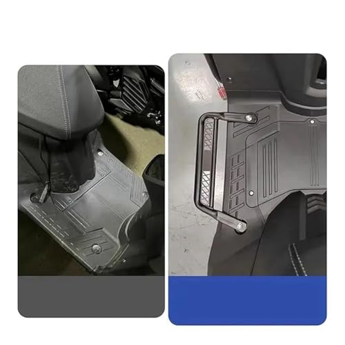 Repose-Pieds Allongés pour Moto Zuma 125 2022-2023 Noir