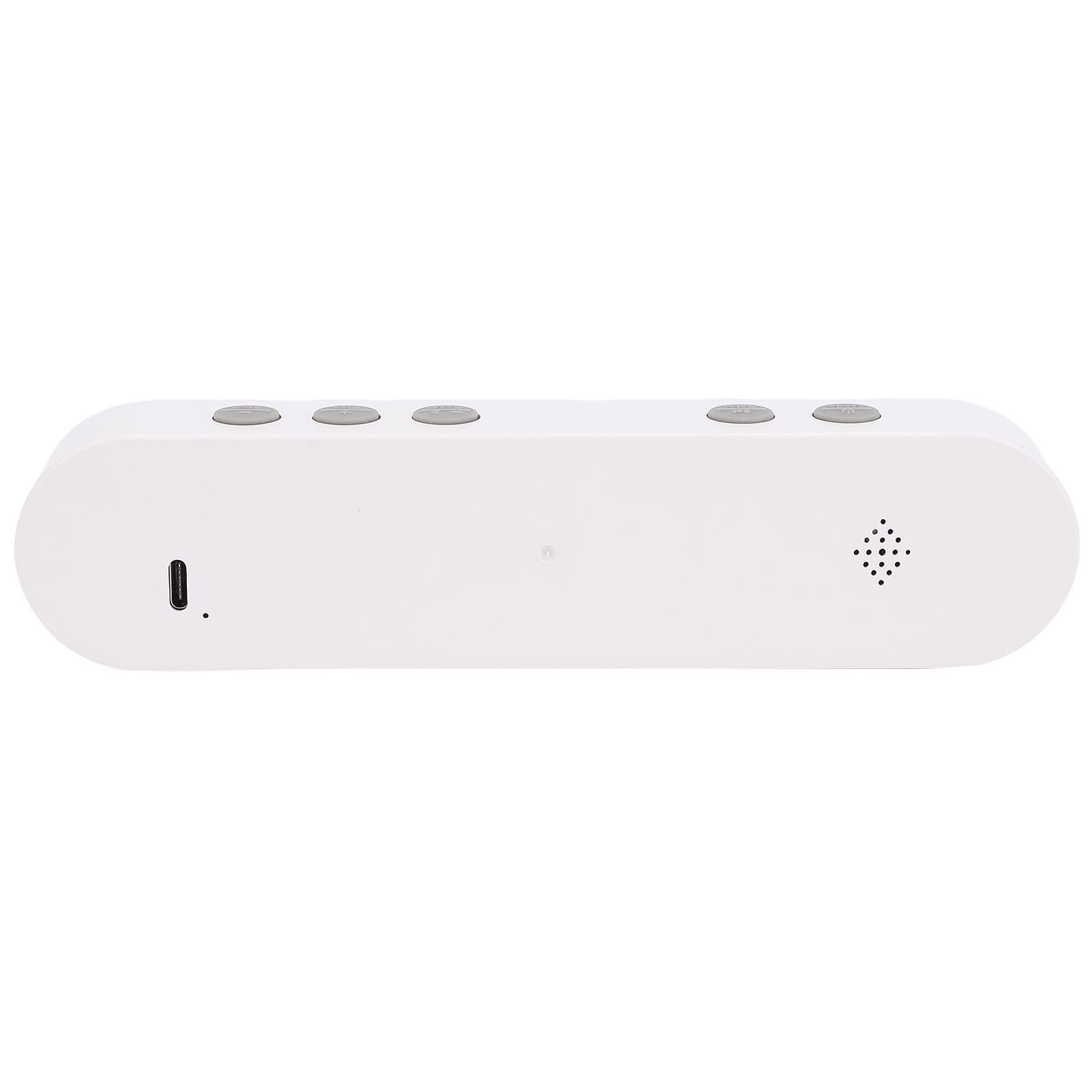 Generic Minuterie de Remise en Forme à Intervalles, Horloge de Sport Magnétique Portable, Chronomètre avec Télécommande, Batterie 1500 MAh pour Entraînement de Gymnastique à Domic