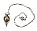 Myhealingworld Health & Wealth Copper Metal Pendulum, Pendulum for Divination, Dowsing Pendulum, Reiki Pendulum, Meditation Pendulum, Cone Pendulum.