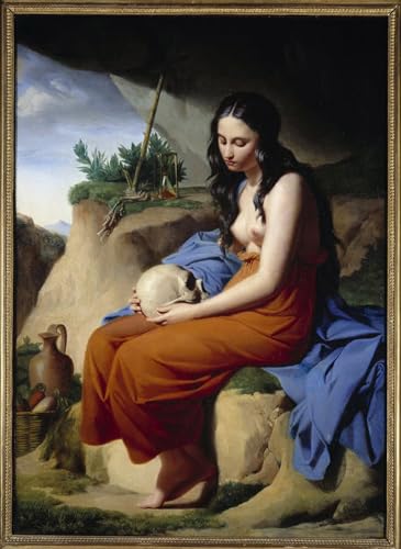 Cuadro lienzo Santa Maria Maddalena pintura Jacquesorsel decoración elegante