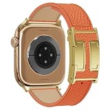 Ya en manzanajugosa.com: Correa magnética de cuero compatible con Apple Watch Ultra de 49 mm, 46 mm, 45 mm, 44 mm, 42 mm, 41 mm, 40 mm, 38 mm, correa de repuesto de diseñador para mujeres y hombres, iWatch Series 9/8/7/6/5/4