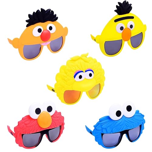 Sesame Street sunglasses set (5 pairs) for group costumes