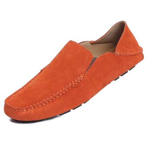 Image of Go Tour Handmade Mens Casual Loafers Moccasins Slip On Driving Shoes