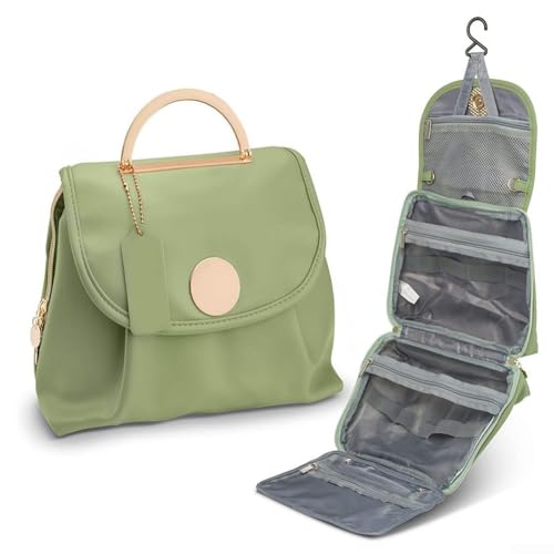 Wasserdichte Reise-Kulturbeutel mit großem Fassungsvermögen und Haken zum Aufhängen und