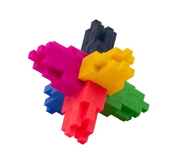 Plus Plus Learn to Build Colorverse Super Set, 3D Building Block Kit, Creative Stem Construction Toy for Kids, 1000 Mini Interlocking Pieces by PLUS PLUS - Image 4