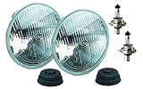 Hella 002395801 Vision Plus 165mm 12V High/Low Beam Halogen Conversion Headlamp Kit (H4 ECE), Multi