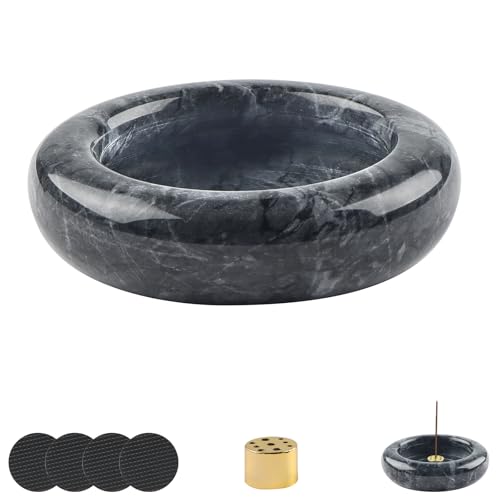 UYUYong Marmor-Räuchergefäß mit 9 Löchern Incense Burner...