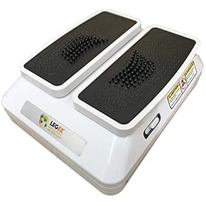 BioEnergiser Leg Exerciser Pro Bein-Trainer I passives Training für Jung & Alt – 3 Stufen – inkl. Fernbedienung I sanfte konstante Bewegung – f. Senioren geeignet I LEGEX Circulation Leg Exerciser Pro