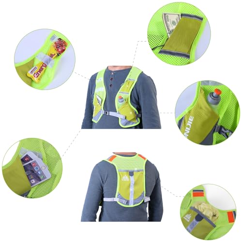 Image of TRIWONDER Hydration Running Vest Backpack, Lightweight Water Pack for Men Women Hydration Backpack for Trail Race, Hiking, Cycling, Climbing, Camping, Jogging, Marathon