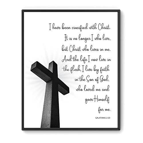 I have been crucified with Christ Galatians 220 Bible