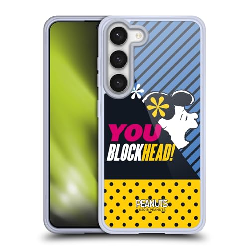 Carcasa Peanuts Lucy Samsung S23 de gel flexible con diseño divertido