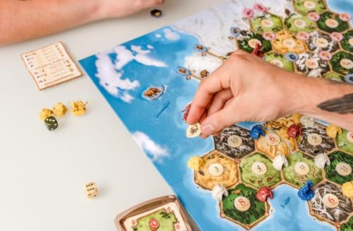 CATAN Dawn of Humankind Board Game - Embark on Humanity's Greatest Journey! Strategy Game, Family Game for Kids & Adults, Ages 12+, 3-4 Players, 90 Minute Playtime, Made by Catan Studio