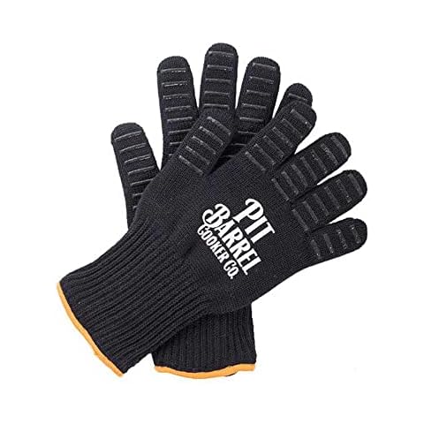 Pit Barrel Cooker Pit Grips | Heat Resistant, High Temp Grill Gloves | Pit Barrel Hot Gloves BBQ Accessories | One Size Fits Most Cover
