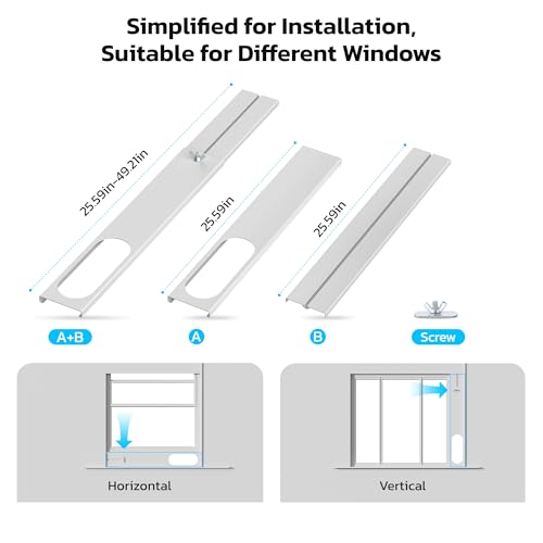 ZAFRO 8,000 BTU Portable Air Conditioners, 4 Modes Portable AC Unit with Fast Cooling/Energy Efficient/Remote/24Hrs Timer for Bedroom/Dorms/Indoor Rooms, White - Thumbnail 7