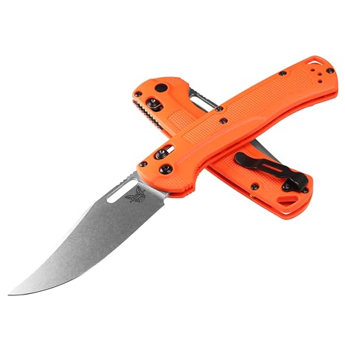Benchmade - Taggedout 15535 Hunting Knife with Orange G10 Handle ...