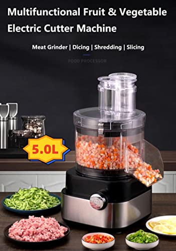 Cortadora eléctrica de vegetales 600W para uso comercial miniatura 2