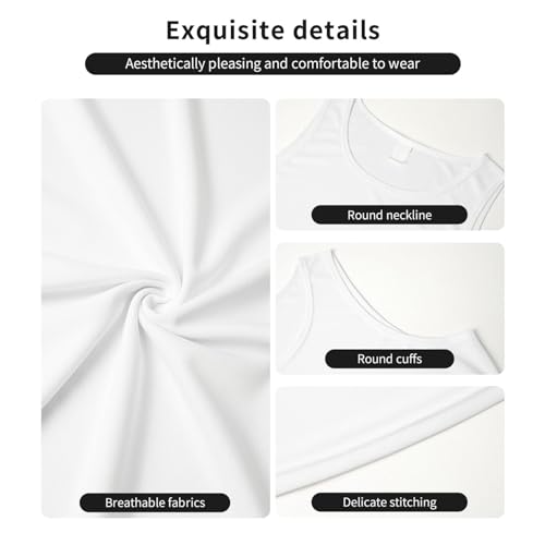 Custom Womens Tank Tops Design Undershirt for Women Personalized Sleeveless Tee - Image 7