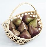Skyseen 8PCS Realistic Artificial Fruits Lifelike Decorative Fig Photography Props Home Decoration