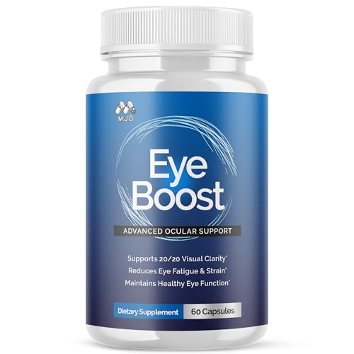 Eye Boost Capsules, Official EyeBoost Pills with All Natural Ingredients, Advanced Eye Boost Support Supplement for Optimal Health with Maximum Strength Vitamins for Women and Men (60 Capsules)