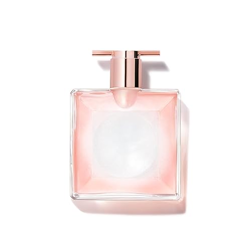 Lancôme Idôle Aura Eau de Parfum  Fragancia de larga duración con notas de rosa, jazmín y vainilla salada  Perfume Sunny & Floral para mujer  0.85