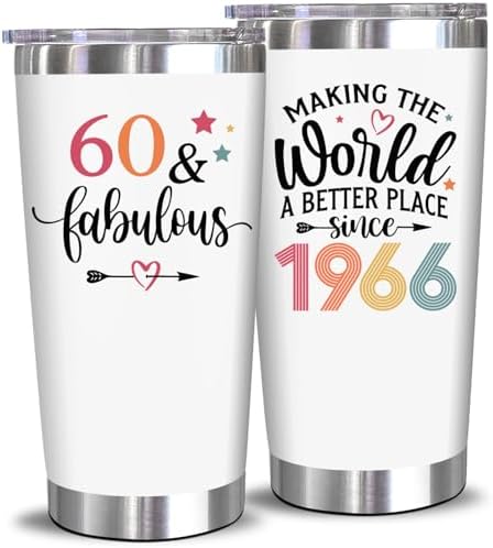 NewEleven 60th Birthday Gifts For Women - 60th Birthday Decoratio...