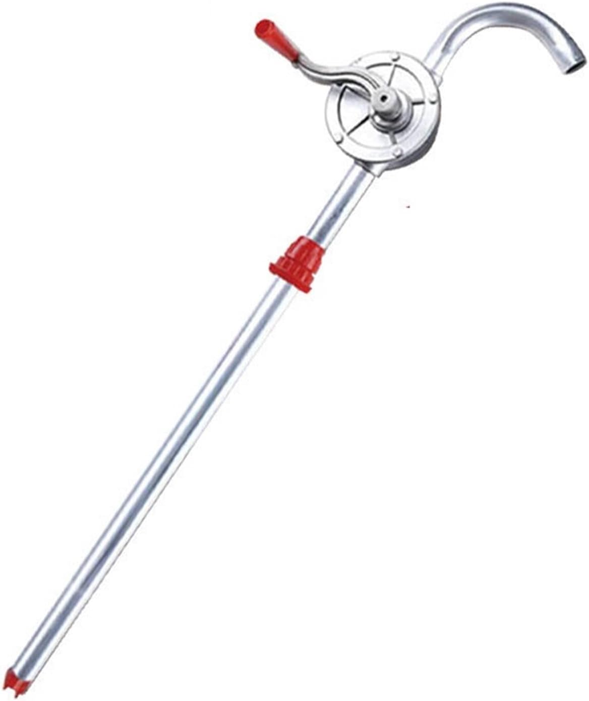 Drum Pump, Aluminum Hand Crank Drum Pump Manual Oil Barrel Portable Liquid Transfer For Industrial Use,Barrel Pump