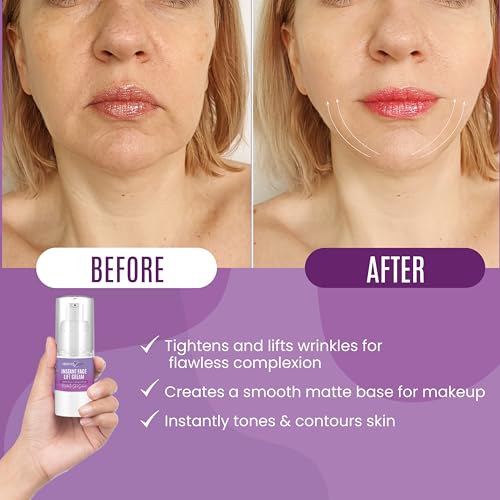 DERMAXGEN Instant Face Lift Cream - Peptide Complex Tightening, Lifting & Firming Cream Organic Instant Formula For Facial, Neck, Chest And Skin Anti Wrinkle & Anti-aging. - 20 Ml