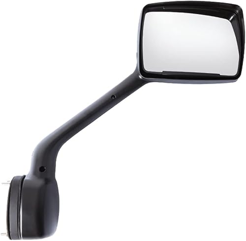 Vista 25 de Conjunto de espejo de capó negro para KENWORTH T680, PETERBILT 579/587, lado conductor/izquierdo Izquierda/unidad (negro)