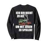 8.5 oz, Klassisch geschnitten Modellbahn Dampflok Spur H0 Z N Modellbau Sweatshirt