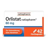 Orlistat-ratiopharm® 60 mg Hartkapseln, 42 Hartkapseln, zur Gewichtsabnahme