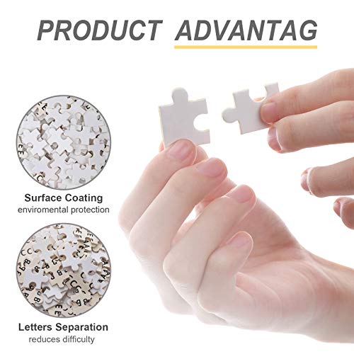 Jigsaw Puzzles 200 PCS Cute Animal Antarctica Ice Puzzles Personalized Puzzle for Adults Wooden Puzzle Custom Puzzles from Photos Picture Puzzle Classic Jigsaw Puzzle for Wedding Birthday Valentine's - Image 5