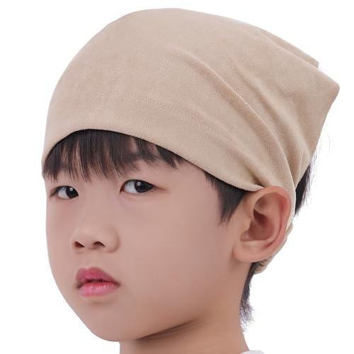 三角巾 子供用 ゴムバンドで簡単着用 (ベージュ, 子供用)の商品画像（Amazon）