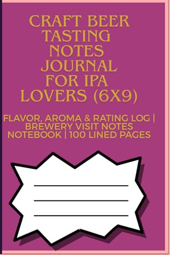 Wine Tasting Notes Journal for Red Wine Lovers (6x9): Aroma, Flavor & Rating Log | Winery Visit Notes Notebook | 100 Lined Pages