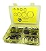 Hydraulic O-Ring Kit FACE ORFS Fittings 155 Pieces (8 Common Sizes) SAE Buna-N 90 Durometer