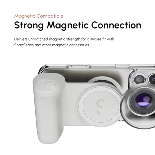 ShiftCam Camera Case Compatible with iPhone 16 Pro Max | Built-in Lens Mount | Magnetic-Case | Shoot Stunning Photos Instantly (Dark Grey, iPhone 16 Pro Max) by ShiftCam - Used condition - Image 4