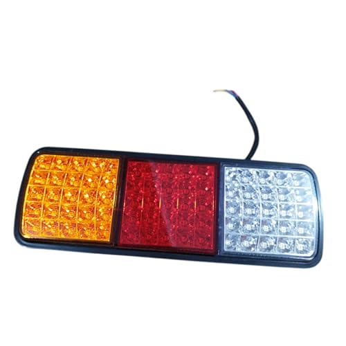 Feux arrière pour remorque 75 LED OUNONA avec éclairage de recul haute luminosité en plastique