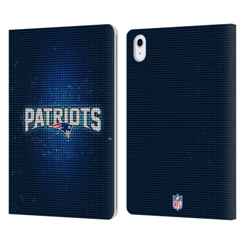 Funda iPad Air New England Patriots carcasa cuero tipo libro LED NFL