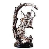 Estatua Adornos Esculturas Estatuilla Animal Estatua Adornos Retro Figura Estatua Estilo Europeo Amantes Trapecio Modelo Decoraciones para el hogar