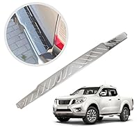 CHROMEMASTER | Ladekantenschutz Stoßstangenschutz | Kompatibel mit Nissan Navara NP300 D23 2014- ; Edelstahl Poliert/Chrom; Unsere Lackschutzleiste Sichert den Heckstoßfänger vor Kratzern CHROMEMASTER | Ladekantenschutz Stoßstangenschutz | Kompatibel mit Nissan Navara NP300 D23 2014- ; Edelstahl Poliert/Chrom; Unsere Lackschutzleiste Sichert den Heckstoßfänger vor Kratzern