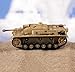 FMOCHANGMDP Tank Diecast Plastic Model, 1/72 Scale Sturmgeschütz III F Model, Adult Toys and Gift