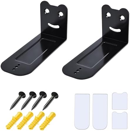 Supporto Universale Per Soundbar Da Parete - Kit Di Montaggio Con Hardware Per TV E Home Theater - Foto 4