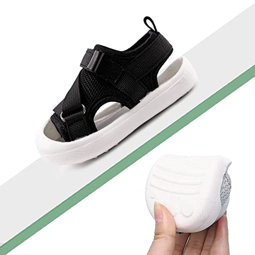 Toddler Boys Girls Unisex Baby Summer Sport Sandals Closed Toe Non-Slip Rubber Sole Pool Beach Mesh Sneakers Lightweight Outdoor Water Shoes #TOP2